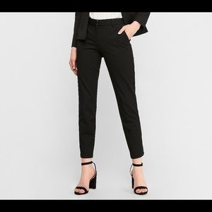 EXPRESS COLUMNIST LOW RISE ANKLE PANTS